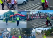 Sat Lantas Polres Sinjai Rutin Pengaturan Pagi, Wujudkan Lalu Lintas Aman dan Tertib.