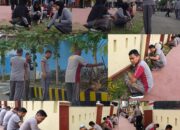 Peduli Lingkungan, Personil Polres Sinjai Laksanakan Korvei Usai Apel Pagi.
