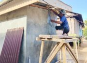 Salah Satu Titik MCK TMMD Ke-129 Kodim 1413/Buton Masuki Tahap Finishing Plesteran