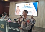 Kapolres Enrekanh Gelar Tatap Muka Bersama Bhabinkamtibmas, Tekankan Penguatan Pemeliharaan Kamtibmas