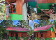 Rumah Type 36 TMMD Ke-129 Kodim 1807/Sorsel Hampir Rampung, Wujud Nyata Kepedulian TNI Tingkatkan Kesejahteraan Warga