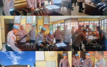 Bidpropam Polda Papua Barat Daya Laksanakan Sidak Pelayanan Publik jajaran polres kab. sorong di Polsek Salawati