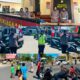 Saat Polisi Laki-Laki Sholat Jumat, Polwan Polres Sinjai Siaga Kawal Keamanan dan Pelayanan.