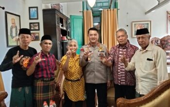 Kapolres Palopo Silaturahmi Ke Kedatuan Luwu, Perkuat Sinergitas Jaga Kamtibmas