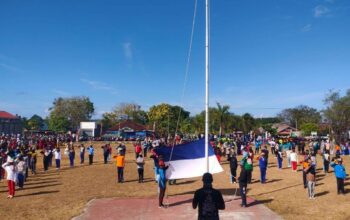 Semangat Pengibar Merah Putih, Koramil 1413-06 Bentuk Paskibraka Tomia Timur yang Solid