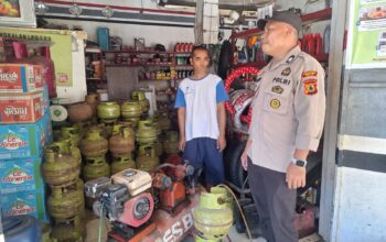 Antisipasi Kemacetan dan Pastikan Distribusi Gas Bersubsidi Tepat Sasaran, Polsek Majauleng Gelar Patroli