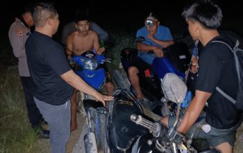 Polsek Lamala Datangi TKP 4 Remaja Tenggelam di Perairan Masama Banggai