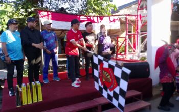 Langkah Bersama Warga Tamarunang, Kapolresta Gowa Ajak Jaga Kamtibmas Jelang HUT RI ke-81