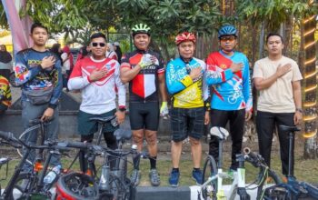 Polresta Gowa Meriahkan HUT Kodaeral VI Makassar Lewat Fun Bike, Perkuat Sinergi TNI-Polri