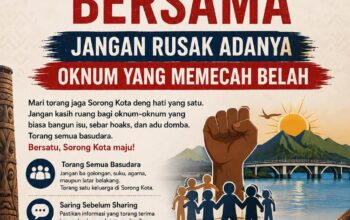Polda Papua Barat Daya Ajak Warga Jaga Persatuan, Tolak Provokasi dan Hoaks di Kota Sorong