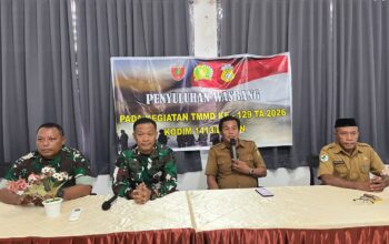 Wasbang TMMD Ke-129 Kodim 1413/Buton, Dari Desa Meneguhkan Persatuan dan Cinta Tanah Air