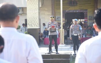 Polres Bulukumba dan Instansi Terkait Gelar Apel Kesiapsiagaan Karhutla, Antisipasi Dampak El Nino