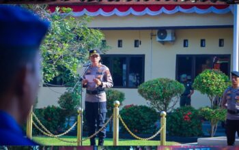 Hadapi Ancaman Karhutla, Kapolres Luwu Pimpin Apel Gelar Pasukan dan Cek Kesiapan Peralatan SAR