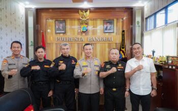 Kapolresta Banggai Terima Silaturahmi Senkom Mitra Polri, Perkuat Sinergi Jaga Kamtibmas