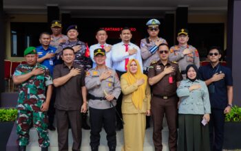 Kapolresta Banggai Pimpin Apel Kesiapsiagaan Karhutla, Tekankan Kolaborasi Lintas Sektor