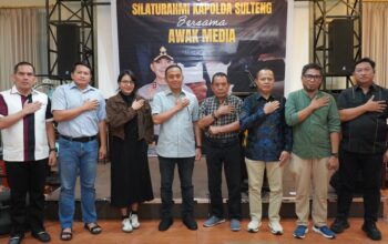 Gelar Silaturahmi, Kapolda Sulteng Apresiasi Peran Media dalam Menyampaikan Informasi Publik