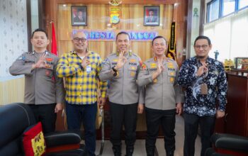 Kapolresta Banggai Sambut Tim Asistensi Keuangan Bidkeu Polda Sulteng
