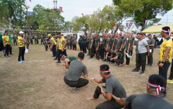 Semarak HUT ke-81 RI, Korem 143/HO Gelar Lomba Kemerdekaan Antar Prajurit Dan Masyarakat