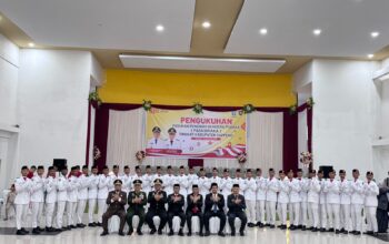 Kapolres Soppeng Hadiri Pengukuhan Paskibraka, Dorong Generasi Muda Junjung Disiplin dan Nasionalisme