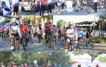 Kapolres Sinjai Ikuti Fun Bike HIPMI Semarakkan HUT ke-81 Kemerdekaan RI.