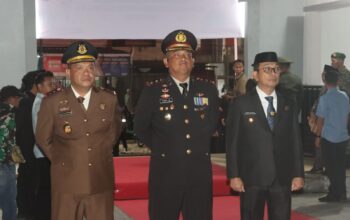 Kenang Jasa Pahlawan, Kapolres Soppeng Bersama Personel Ikuti Renungan Suci HUT ke-81 RI