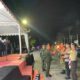 Dandim 1413/Buton Pimpin Taptu dan Lepas Pawai Obor HUT RI ke-81 di Baubau