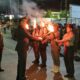 Upacara Taptu dan Pawai Obor Meriahkan HUT RI ke-81 di Enrekang
