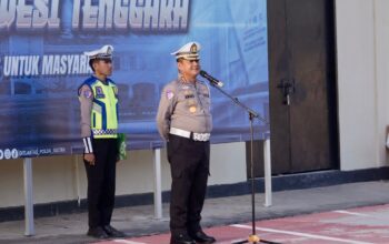Dir Lantas Polda Sultra Tekankan Profesionalisme dan Keselamatan dalam Apel Fungsi
