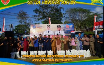 Dandim 1417/Kendari Hadiri Kegiatan “Forkopimda Menyapa” dan Penyaluran Bantuan Pangan di Kecamatan Puuwatu