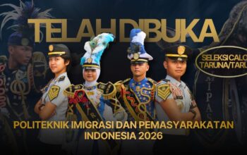 Kemenimipas Buka Pendaftaran Calon Taruna/Taruni Poltekimipas 2026, Tersedia 405 Formasi Pendidikan Kedinasan