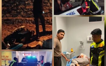 Respon Cepat Layanan Call Center 110: Polres Toraja Utara Evakuasi Korban Lakalantas di Kesu’