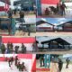 Merah Putih Warnai Enarotali, Satgas Yonif 2 Marinir Percantik Fasilitas Umum Lapangan Karel Gobay