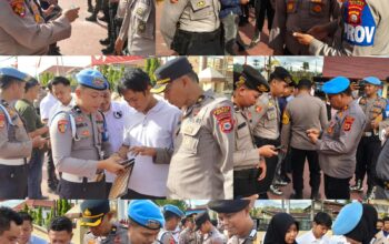 Propam Polres Sinjai Sidak HP Personel, Antisipasi Judi Online dan Pinjol.