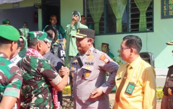 Kapolres Soppeng Hadiri Kunjungan Pangdam XIV/Hasanuddin di Kodim 1423/Soppeng, Perkuat Sinergi TNI-Polri dan Forkopimda