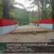 Wajah Baru Jembatan Beton Kaweli Semakin Menawan, Personel Kodim 1413/Buton Terus Sempurnakan Pekerjaan