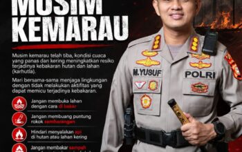 Kapolresta Gowa Ingatkan Bahaya Karhutla di Tengah Musim Kemarau