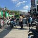 Pengamanan Humanis Polsek Alla Dukung Kesuksesan Gerak Jalan Tingkat SMP se-Kecamatan Alla
