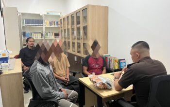 Berkas Lengkap, Polresta Banggai Tahap II 3 Tersangka Narkotika dan 39 Gram Sabu