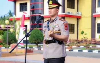 Kapolresta Banggai Pimpin Upacara Peringatan Hari Juang Polri