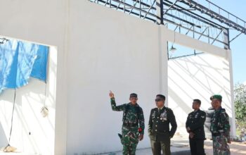 Dandim 1413/Buton Tinjau Progres KDKMP di Holimombo dan Takimpo, Dorong Percepatan Pembangunan