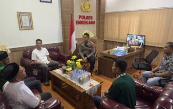 Kapolres Enrekang Perkuat Sinergitas dengan Kementerian Haji dan Umrah serta GP Ansor