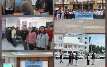 Pastikan Kelancaran Penyaluran MBG, Polres Toraja Utara Gelar Pelatihan Safety Riding dan Safety Driving Relawan SPPG