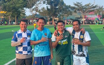 Tiga Kapolres dan Dandim 1403/Palopo Perkuat Silaturahmi Kamtibmas Lewat Friendly Match di Lapangan Gaspa