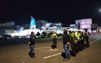 Patroli Gabungan Sat Lantas, Samapta dan Polsek Ujung Bulu, Upaya Ciptakan Kamtibmas Kondusif