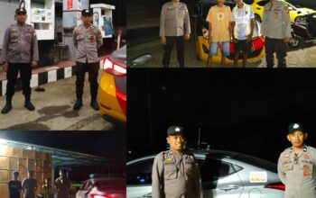 Patroli Malam Polsek Sinjai Timur, Pastikan Kamtibmas Tetap Aman dan Kondusif.