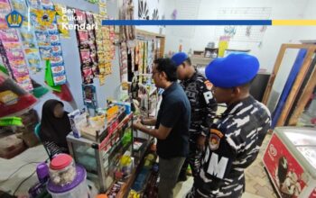 Beacukai Kendari Bersama Tim Gabungan Gelar Oprasi Sasar Toko Eceran, Sita Hampir 19 Ribu Batan Rokok Ilegal