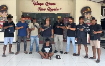 Polresta Sorong Kota Tangkap Terduga Pelaku Penganiayaan Berat Menggunakan Parang