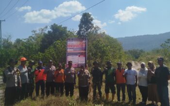 Cegah Karhutla Sejak Dini, Koramil Pasarwajo Bersama Polsek dan BPBD Perkuat Pencegahan di Wilayah Rawan