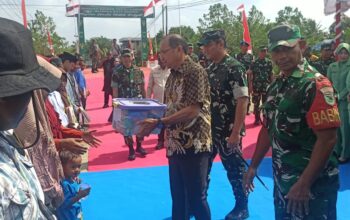 Jembatan Garuda Merah Putih Diresmikan, Pangdam XVIII/Kasuari Tegaskan Komitmen Hadir untuk Warga Klamana dan klawuyuk