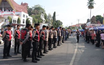 Pesona Tenun dan Budaya Tana Toraja, Polres Tana Toraja Hadir Berikan Pengamanan